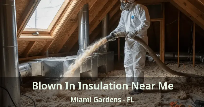 Blown In Insulation Near Me Miami Gardens - FL