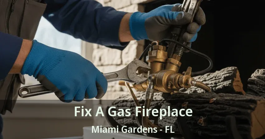 Fix A Gas Fireplace Miami Gardens - FL