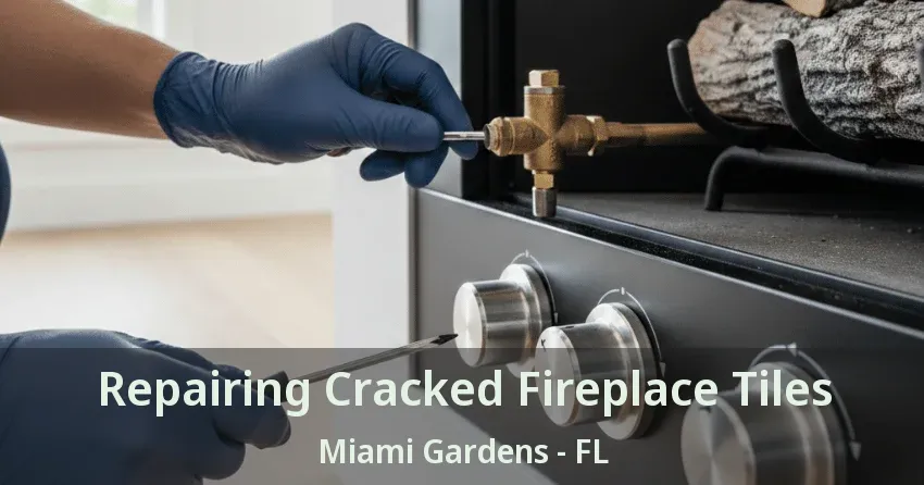 Repairing Cracked Fireplace Tiles Miami Gardens - FL